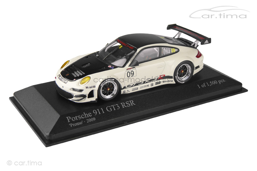 Porsche 911 (997) GT3 RSR Präsentation 2009 Minichamps 1:43 400096909