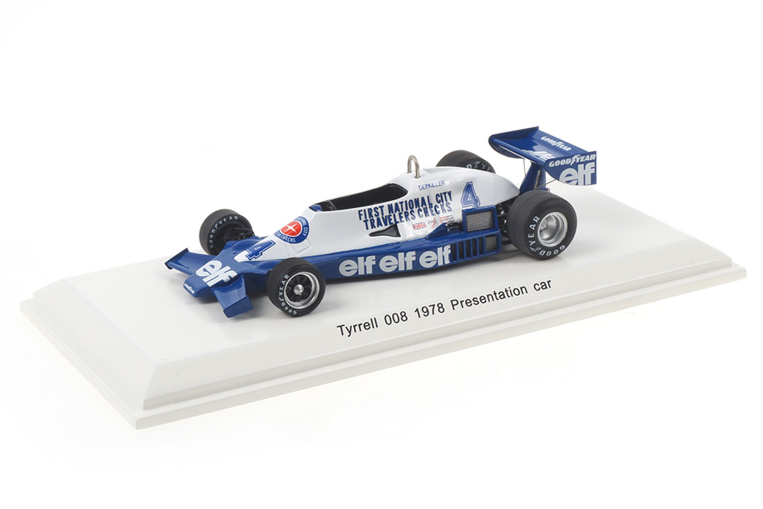 Tyrrell 008 Presentation 1978 Patrick Depailler Reve Collection 1:43 R70111