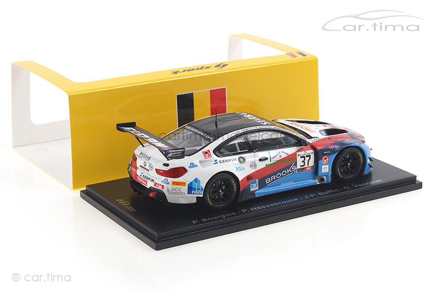 BMW M6 GT3 24h Spa 2019 Buffin/Bourgois/Haezebrouck/Vannelet Spark 1:43 SB278