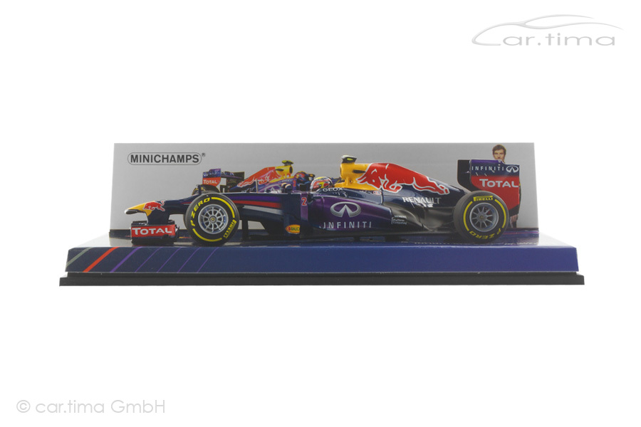 Infiniti Red Bull Racing RB9 GP 2013 Mark Webber Minichamps 1:43 410130002