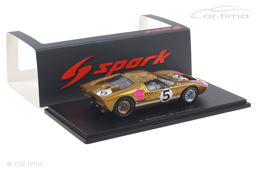 Ford GT40 MKII 24h Le Mans 1966 Bucknum/Hutcherson Spark 1:43 S4076