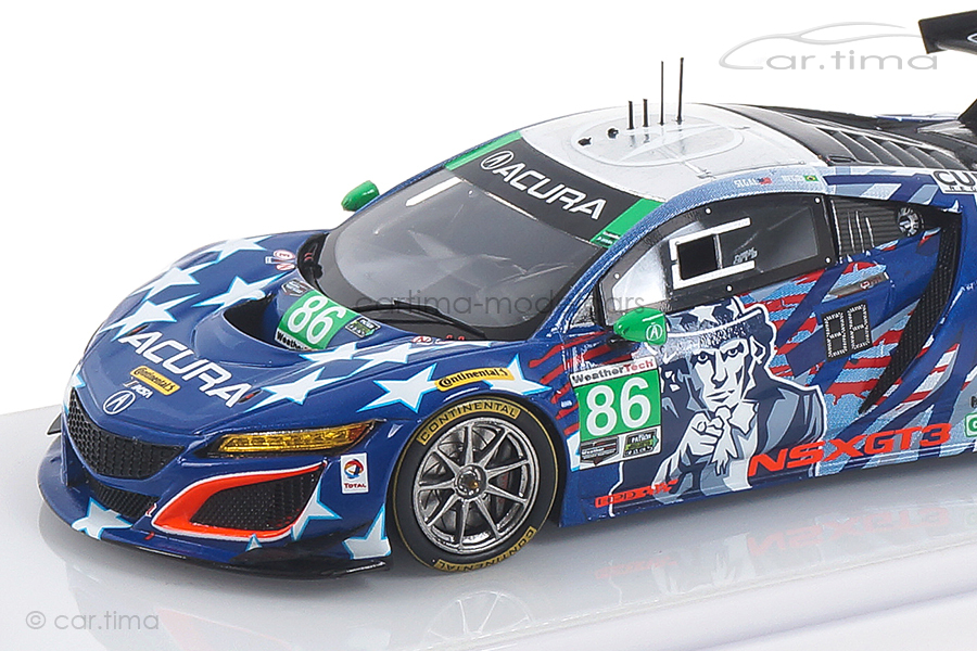 Acura NSX GT3 IMSA Championship Watkins Glen 2017 TSM 1:43 TSM430384