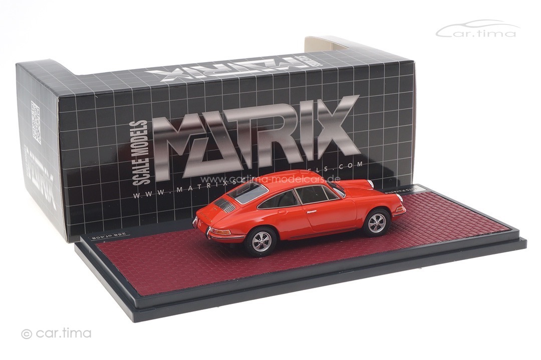 Porsche 911 (915) Prototyp 1970 rot Matrix 1:43 MX51607-021