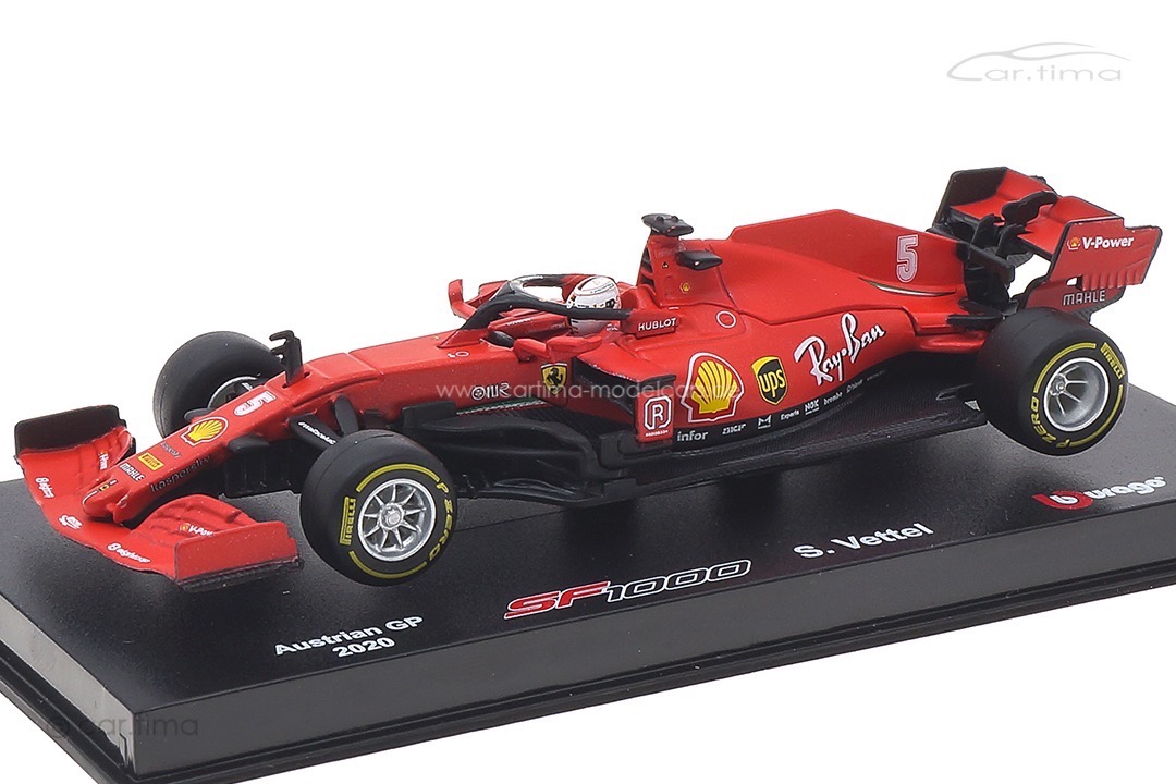 Ferrari SF1000 GP Österreich 2020 Sebastian Vettel Bburago 1:43 18-36819V