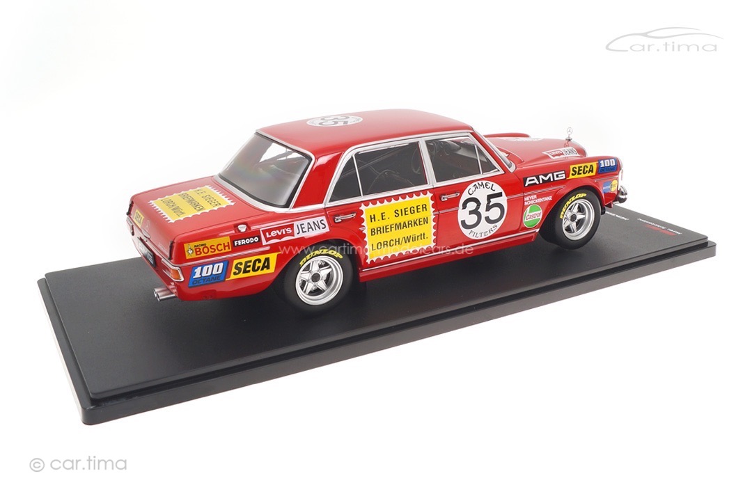 Mercedes-Benz AMG 300 SEL 6.3 "Rote Sau" 24h Spa 1971 Heyer/Schickentanz Werk83 1:18 W18030001