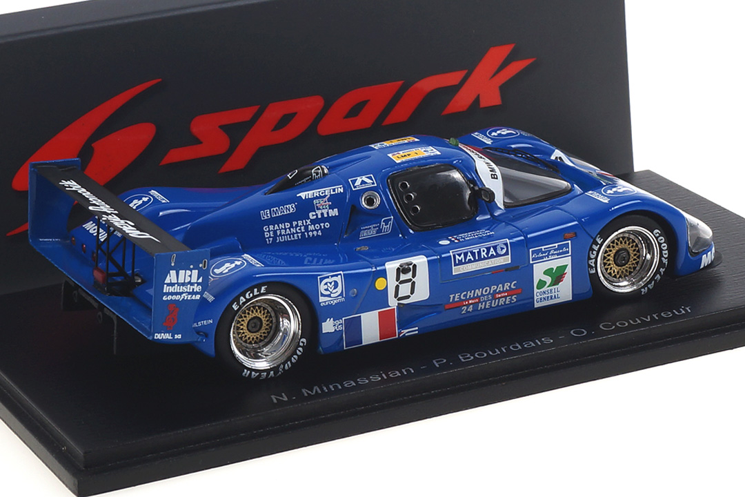 Alpa LM 24h Le Mans 1994 Bourdais/Couvreur/Minassian Spark 1:43 S4085