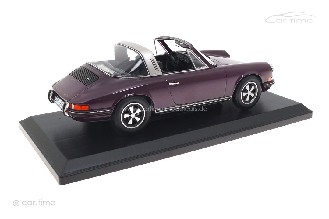 Porsche 911 Targa 1971 Aubergine Norev 1:18 187644