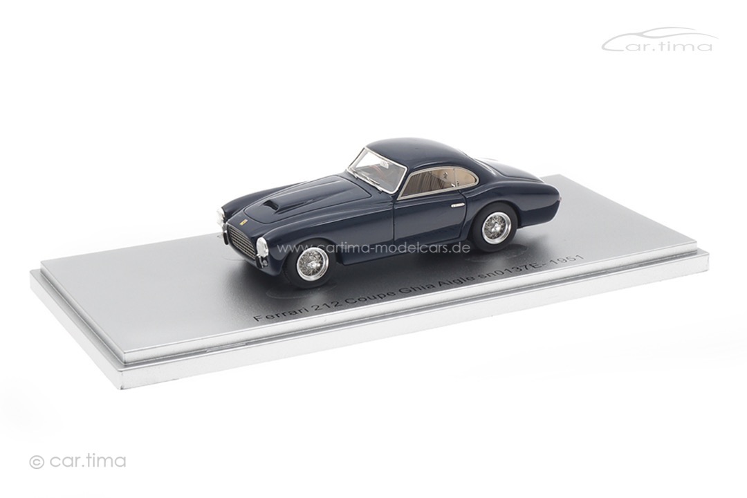 Ferrari 212 Coupé Ghia Aigle sn0137E 1951 blau Kess 1:43 KE43056291