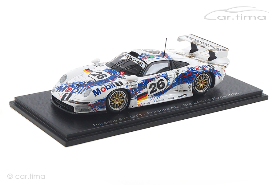 Porsche 911 GT1 24h Le Mans 1996 Dalmas/Goodyear/Wendlinger Spark 1:43 S5603