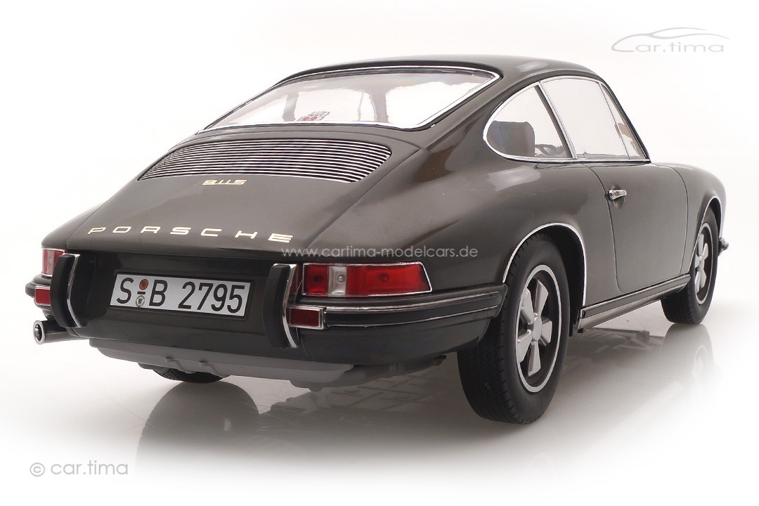 Porsche 911 S Schiefergrau 1970 Le Mans McQueen Norev 1:12 127513