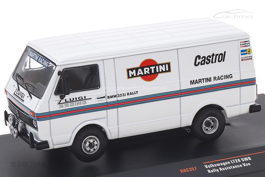 Volkswagen LT28 SWB Martini Racing Rallye Assistance IXO 1:43 RAC357