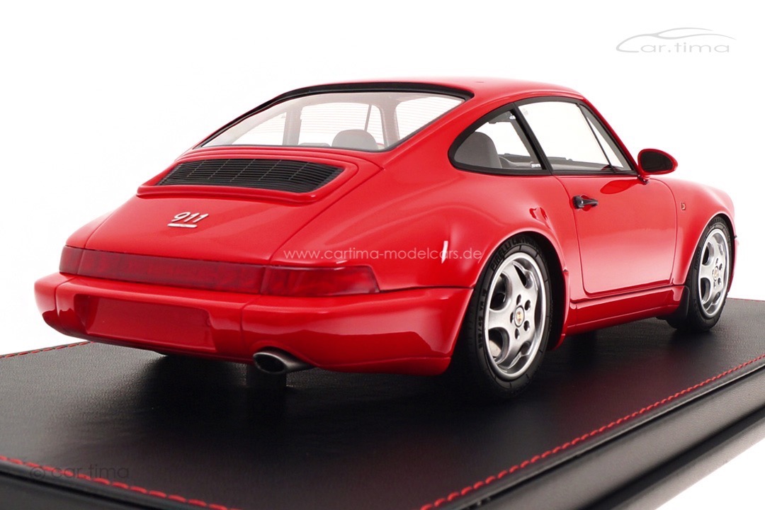 Porsche 911 (964) Carrera 4 WTL 30 Jahre 911 Indischrot car.tima 1:18