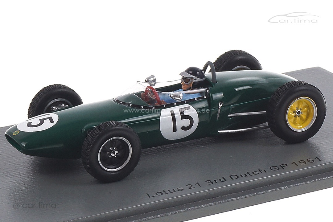 Lotus 21 GP Niederlande 1961 Jim Clark Spark 1:43 S7118