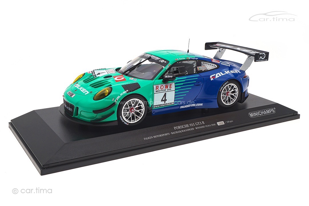 Porsche 911 GT3 R Winner VLN Nürburgring 2018 Bachler/Ragginger Minichamps 1:18 153186994