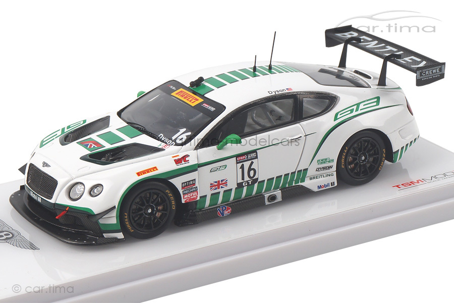 Bentley Continental GT3 Winner Road America 2015 Dyson TSM 1:43 TSM164313