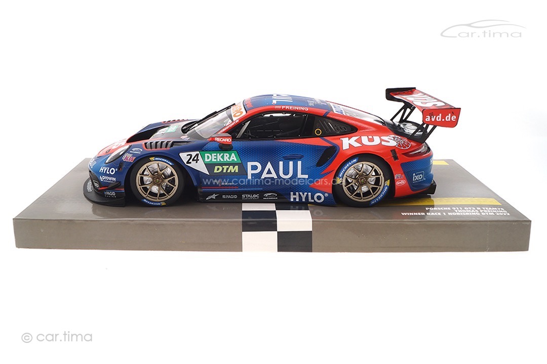 Porsche 911 GT3 R Winner DTM Norisring 2022 Thomas Preining Minichamps 1:18 153226024