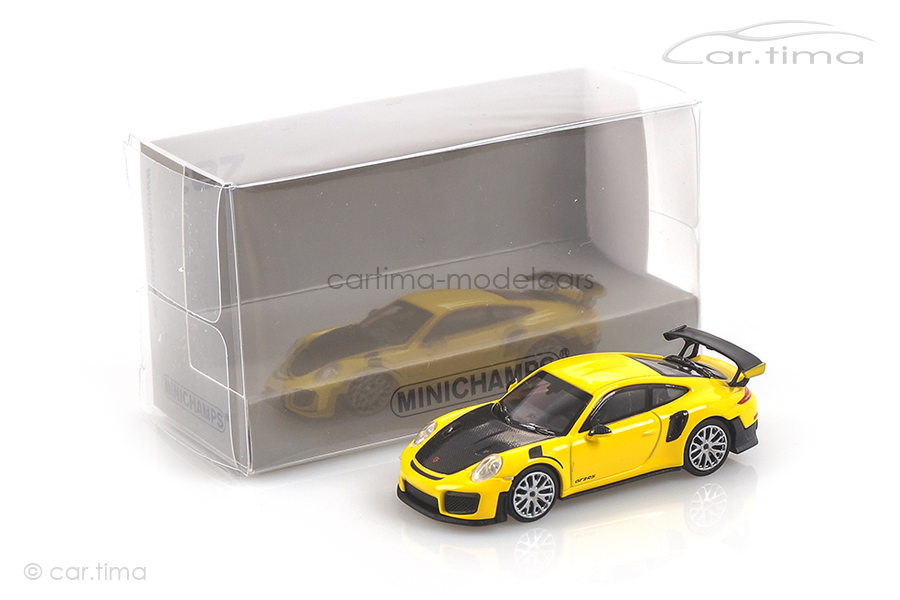 Porsche 911 (991 II) GT2 RS Racinggelb Minichamps 1:87 870068124