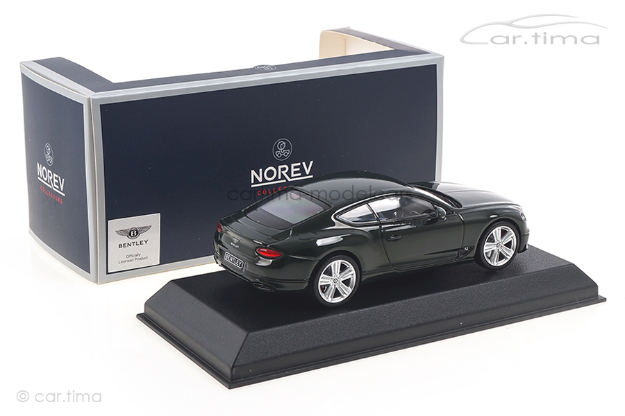 Bentley Continental GT 2018 British Racing Green Norev 1:43 270322