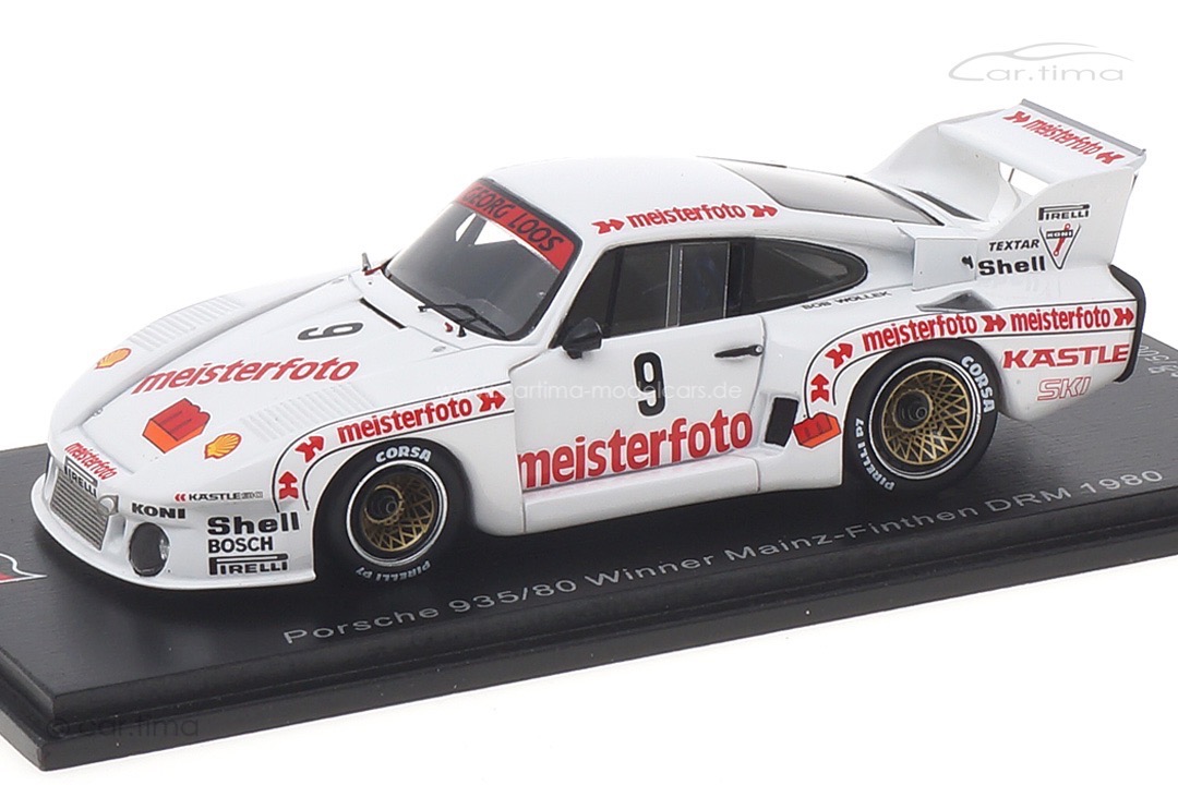 Porsche 935/80 Winner Mainz-Finthen DRM 1980 Bob Wollek Spark 1:43 SG461