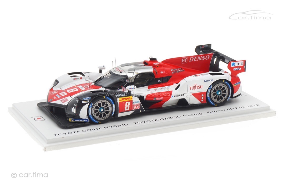 Toyota GR010 Hybrid Winner 6h Fuji 2022 Buemi/Hartley/Hirakawa Spark 1:43 SJ103