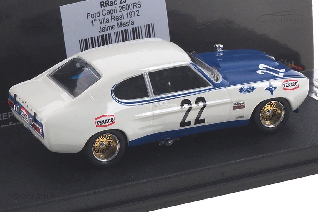 Ford Capri RS Winner Vila Real 1972 Jaime Mesia Trofeu 1:43 RRAC23