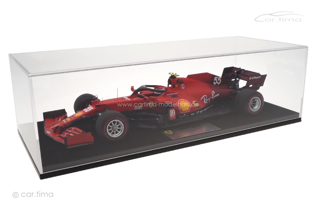 Ferrari SF21 Monaco GP 2021 Carlos Sainz Jr. Looksmart 1:18 LS18F1037