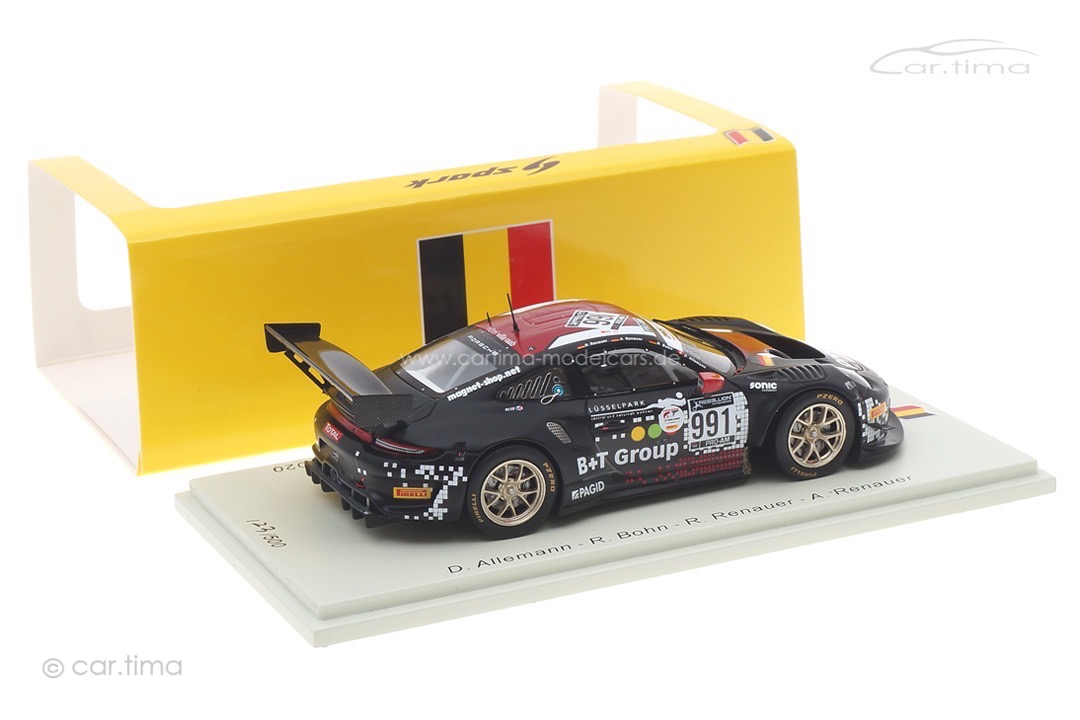 Porsche 911 GT3 R 24h Spa 2020 Allemann/Bohn/Renauer Spark 1:43 SB395