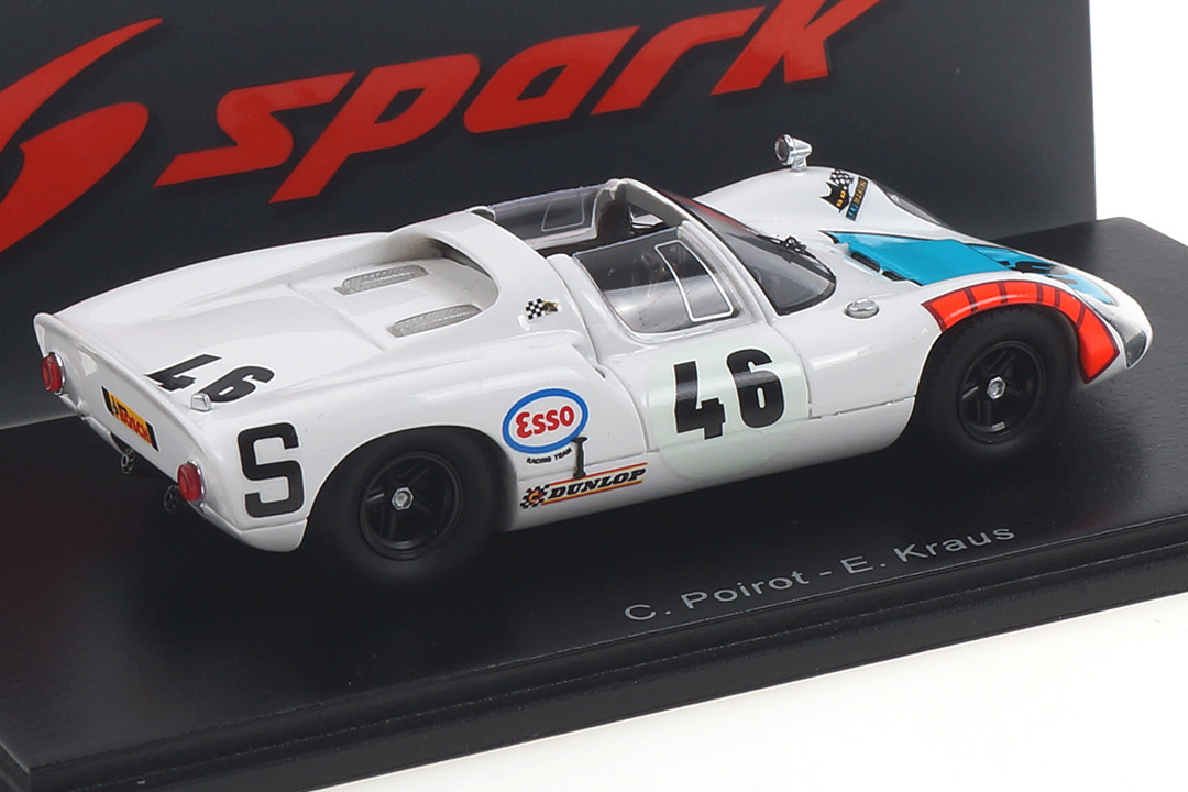 Porsche 910 24h Le Mans 1970 Kraus/Poirot Spark 1:43 S3470