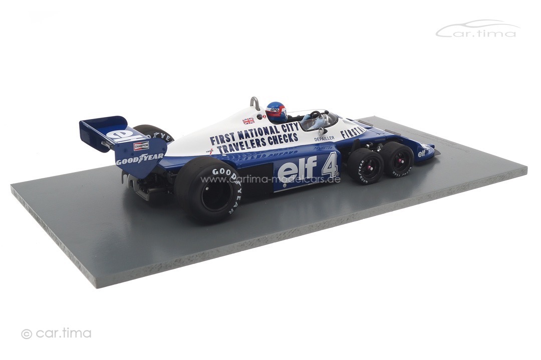 Tyrrell P34 GP Kanada 1977 Patrick Depailler Spark 1:18 18S574