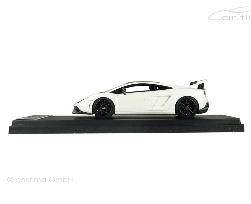 Lamborghini Gallardo LP570-4 Super Trofeo Stradale canopus weiß LookSmart 1:43 LS395B