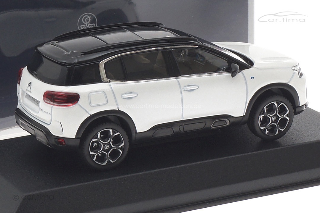 Citroën C5 Aircross 2022 Pearl White/black Norev 1:43 155564