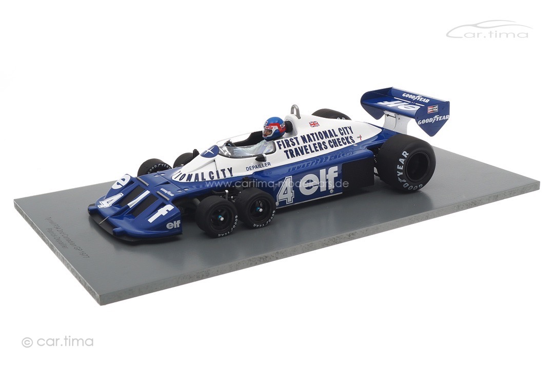 Tyrrell P34 GP Kanada 1977 Patrick Depailler Spark 1:18 18S574