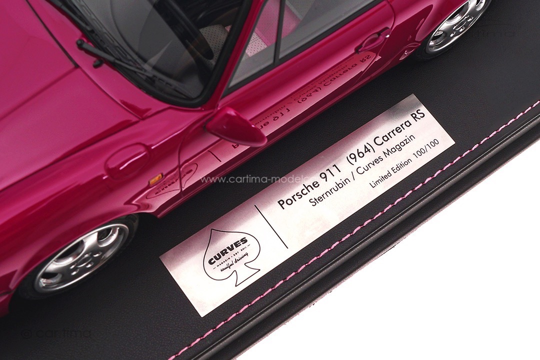 Porsche 911 (964) Carrera RS Sternrubin Curves Magazin car.tima 1:18 CAR01824006