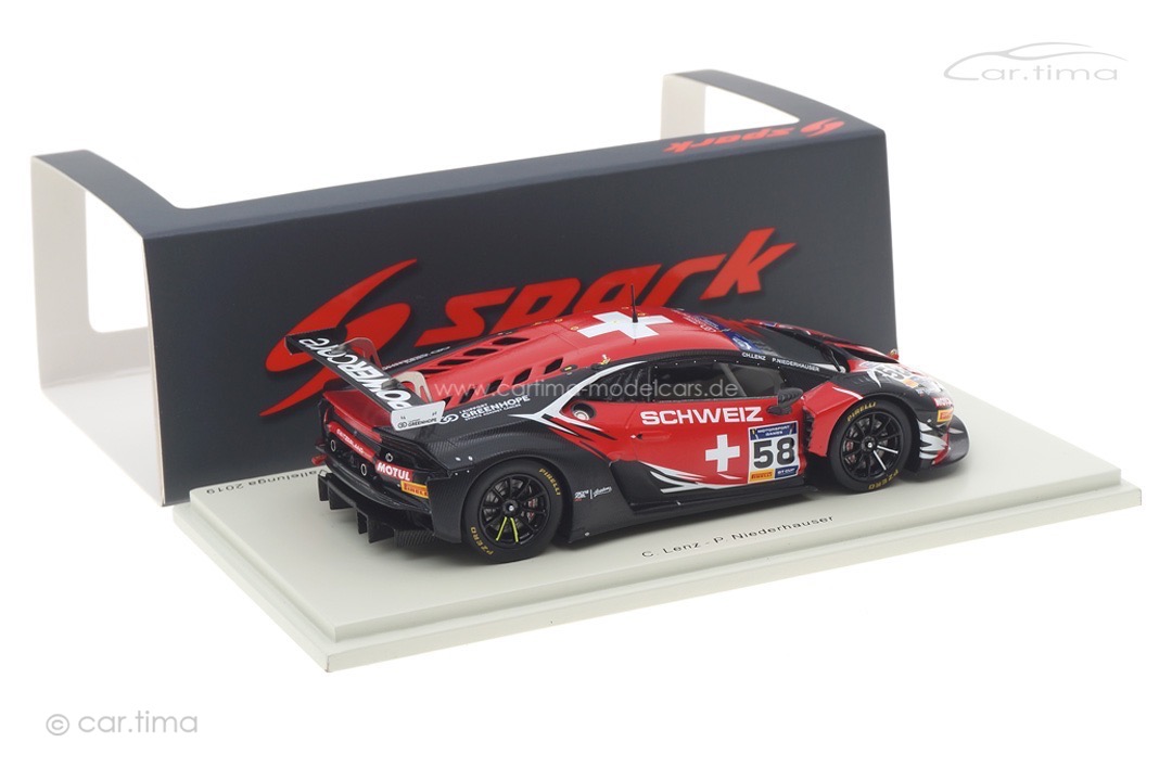 Lamborghini Huracán GT3 evo GT Cup Vallelunga 2019 Lenz/Niederhauser Spark 1:43 S9609