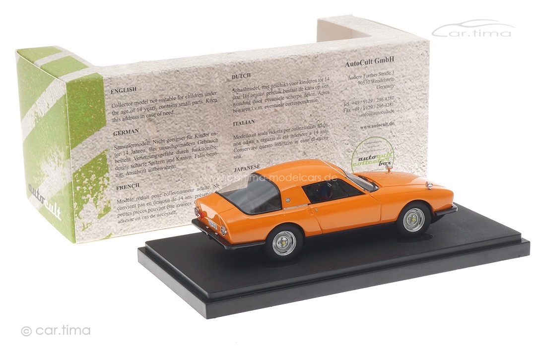 Bayer K 67 1967 orange autocult 1:43 06053