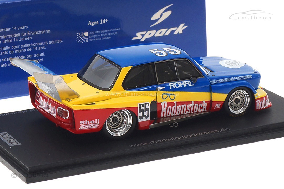 BMW 2002 Turbo DRM Norisring 1977 Walter Röhrl Spark 1:43 MAD015