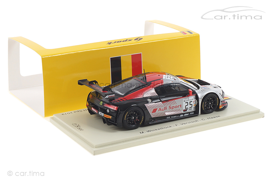 Audi R8 LMS GT3 24h Spa 2019 Haase/Vervisch/Winkelhock Spark 1:43 SB253