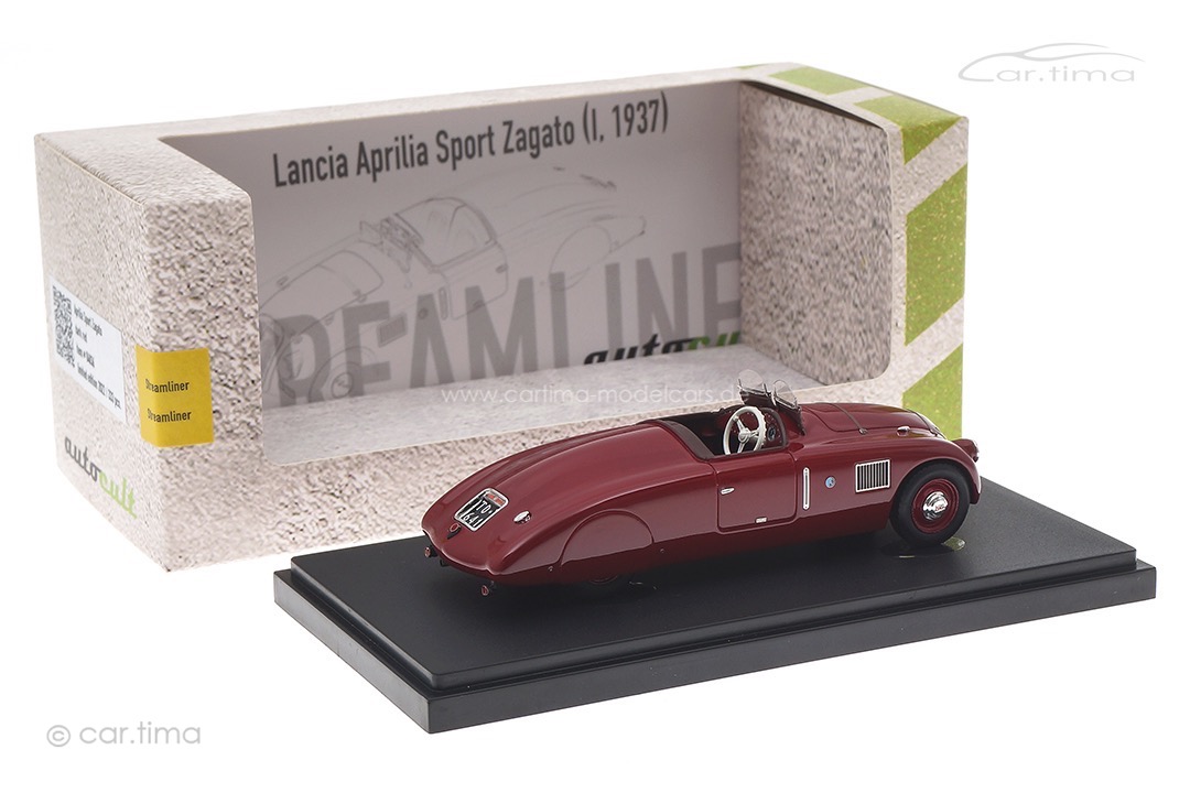 Lancia Aprilia Sport Zagato 1937 rot autocult 1:43 04036