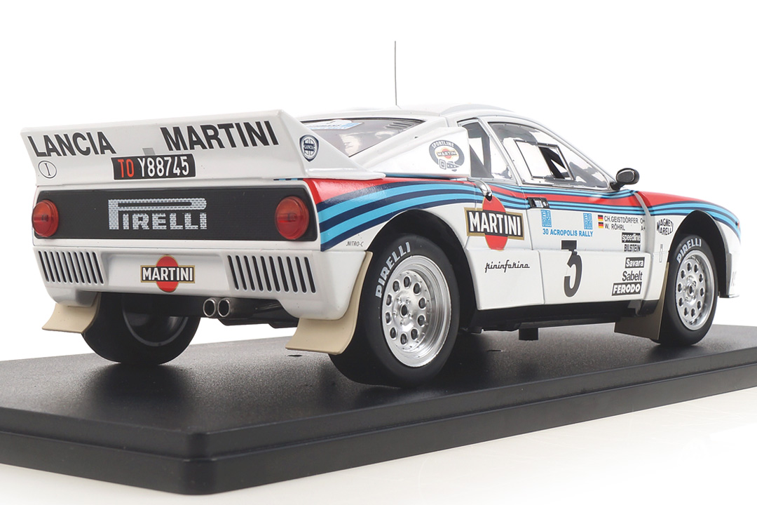 Lancia 037 Rallye Acropolis 1983 Röhrl/Geistdörfer IXO 1:18 18RMC054A