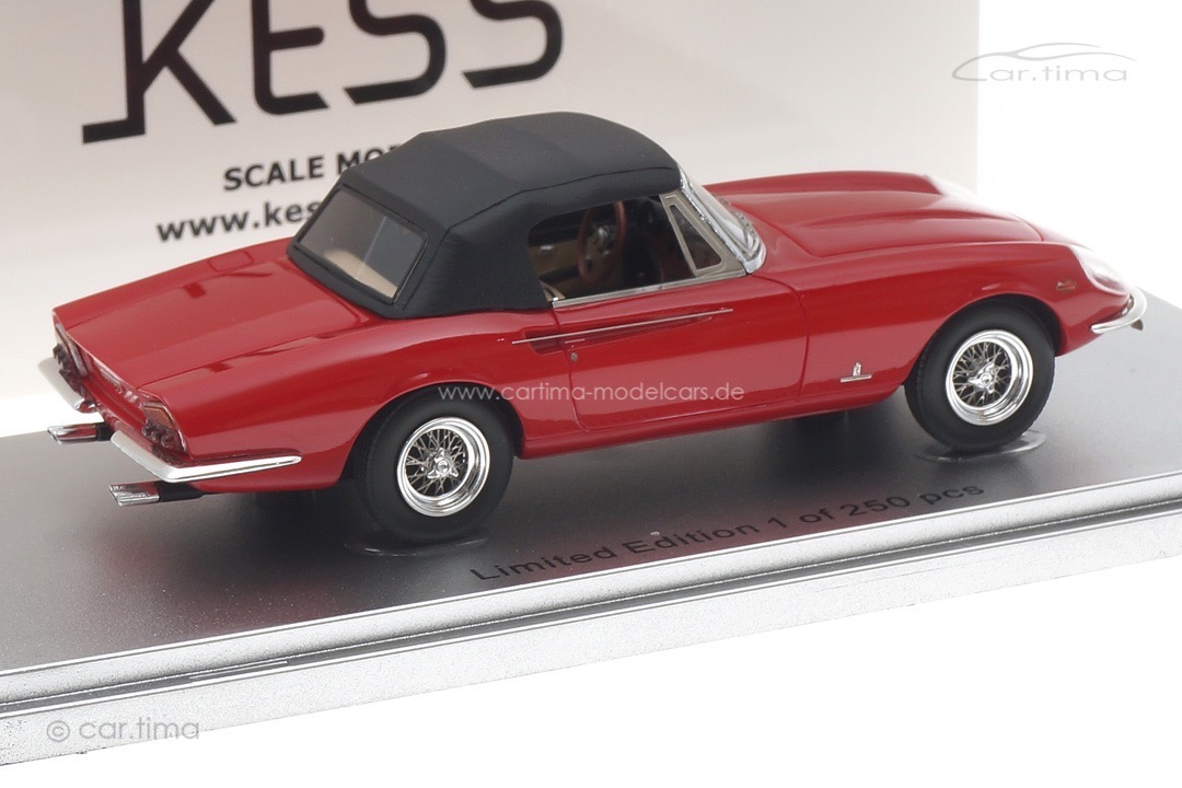 Ferrari 365 California Spyder Closed 1966 rot Kess 1:43 KE43056280