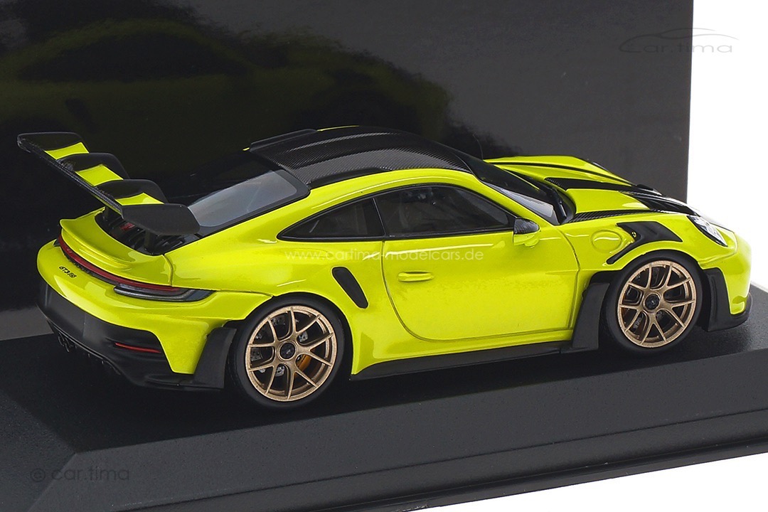 Porsche 911 (992) GT3 RS Weissach Paket Acidgrün/Rad Neodyme Minichamps 1:43 413062119