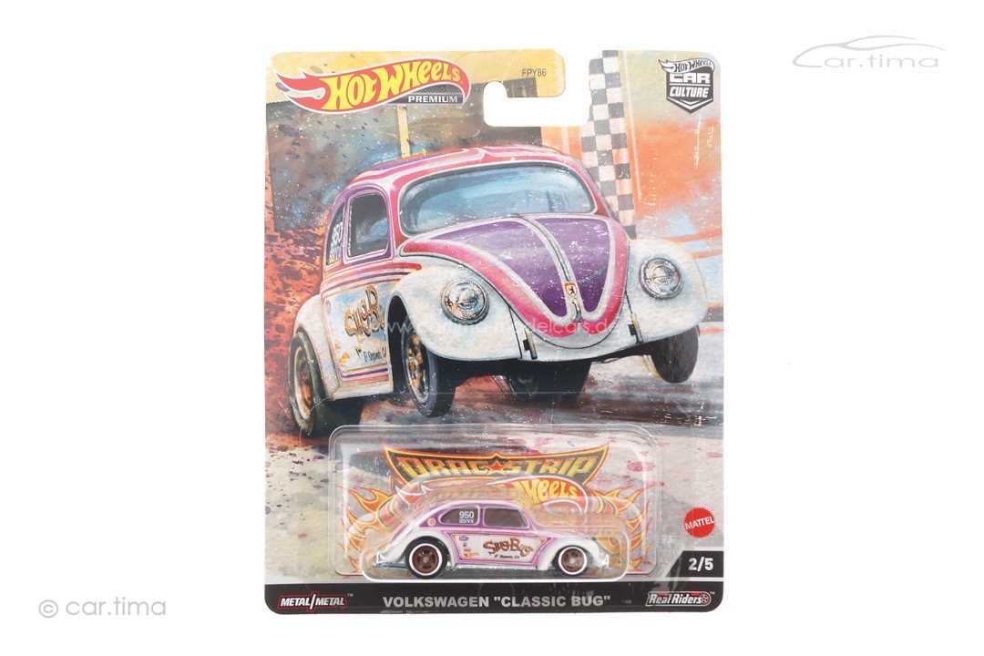 Drag Strip Premium 5 Car-Set Real Riders Car Culture Hot Wheels 1:64 HCJ88-9796