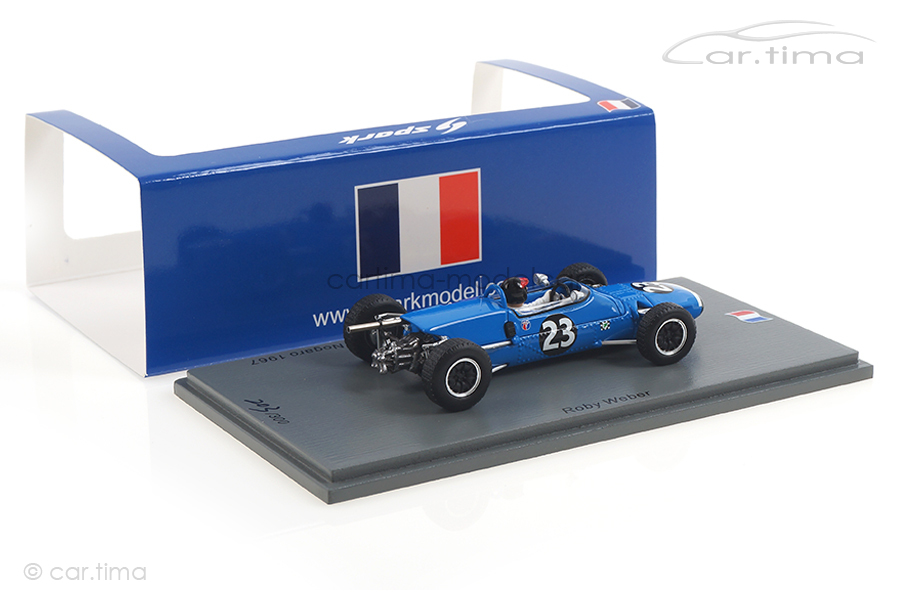 Matra MS5 Winner Coupe du Printemps F3 Nogaro 1967 Roby Weber Spark 1:43 SF188