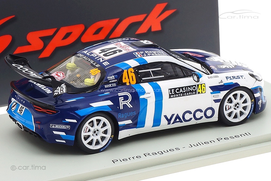 Alpine A110 Rally RGT Rallye Monte Carlo 2021 Ragues/Pesenti Spark 1:43 S6580