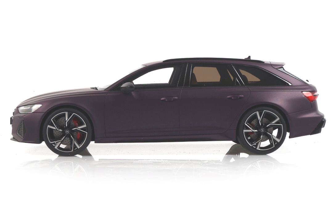 Audi RS6 Avant Merlin purple matt GT Spirit 1:18 GT825