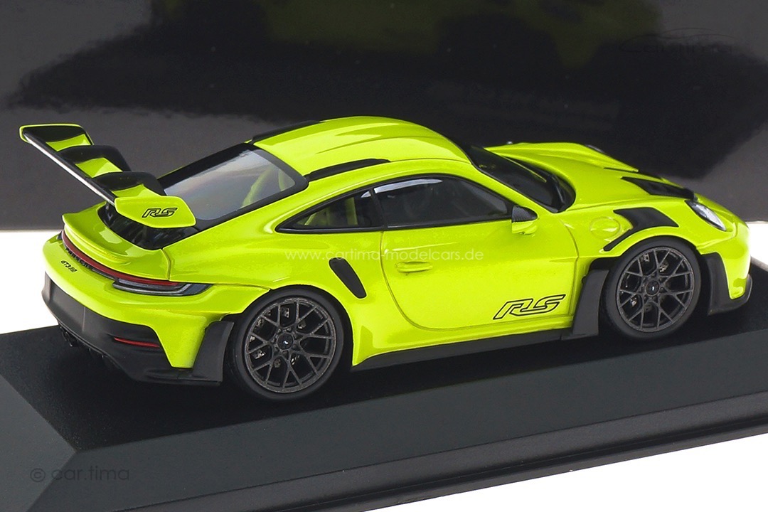 Porsche 911 (992) GT3 RS Acidgrün/Rad schwarz Minichamps 1:43 410062111