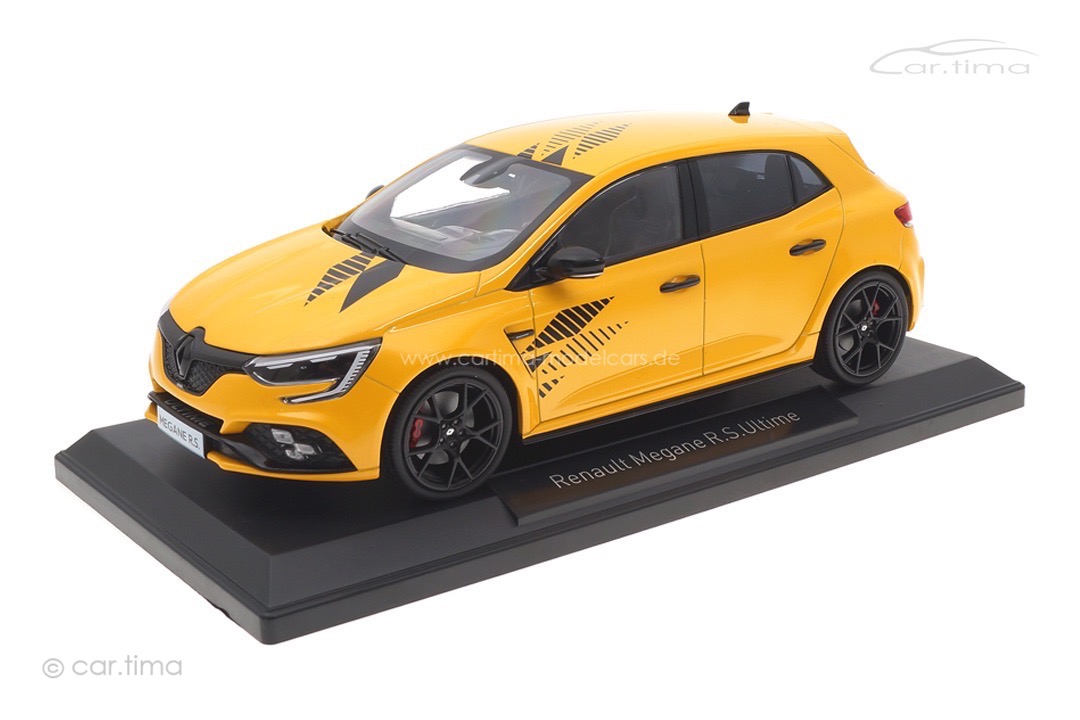 Renault Megane R.S. Ultime 2023 Sirius Yellow Norev 1:18 185395