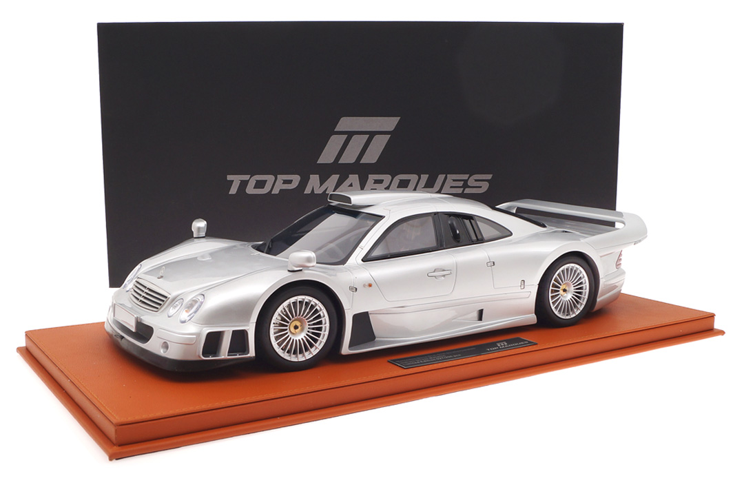 Mercedes-Benz CLK-GTR AMG silber Top Marques 1:12 TM12-48A