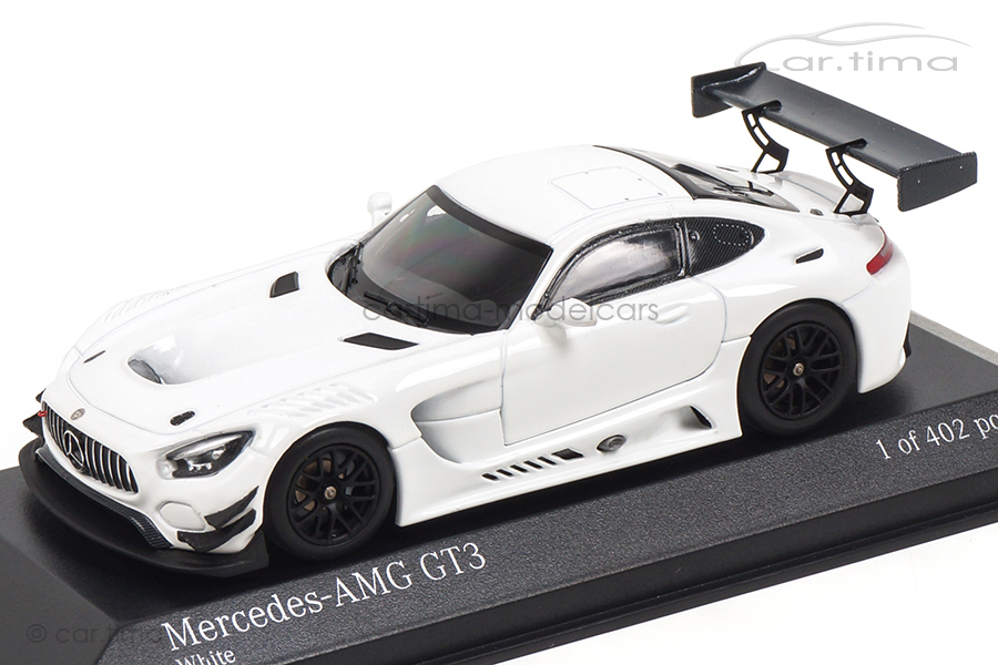 Mercedes-AMG GT3 Plain Body weiß Minichamps 1:43 410173200