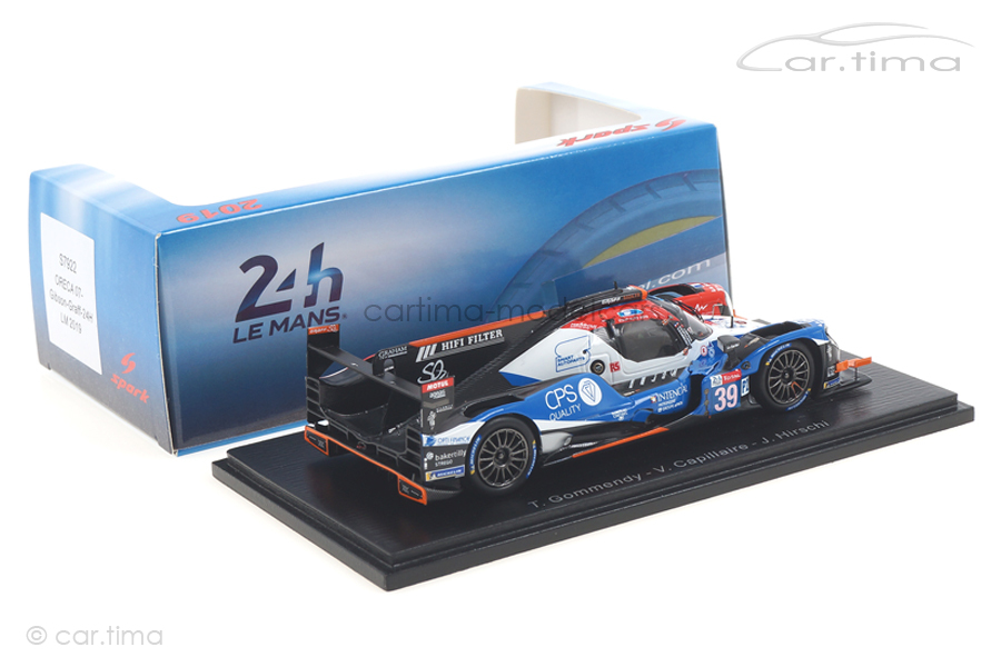 ORECA 07-Gibson 24h Le Mans 2019 Capillaire / Gommendy / Hirschi - Spark 1:43 S7922